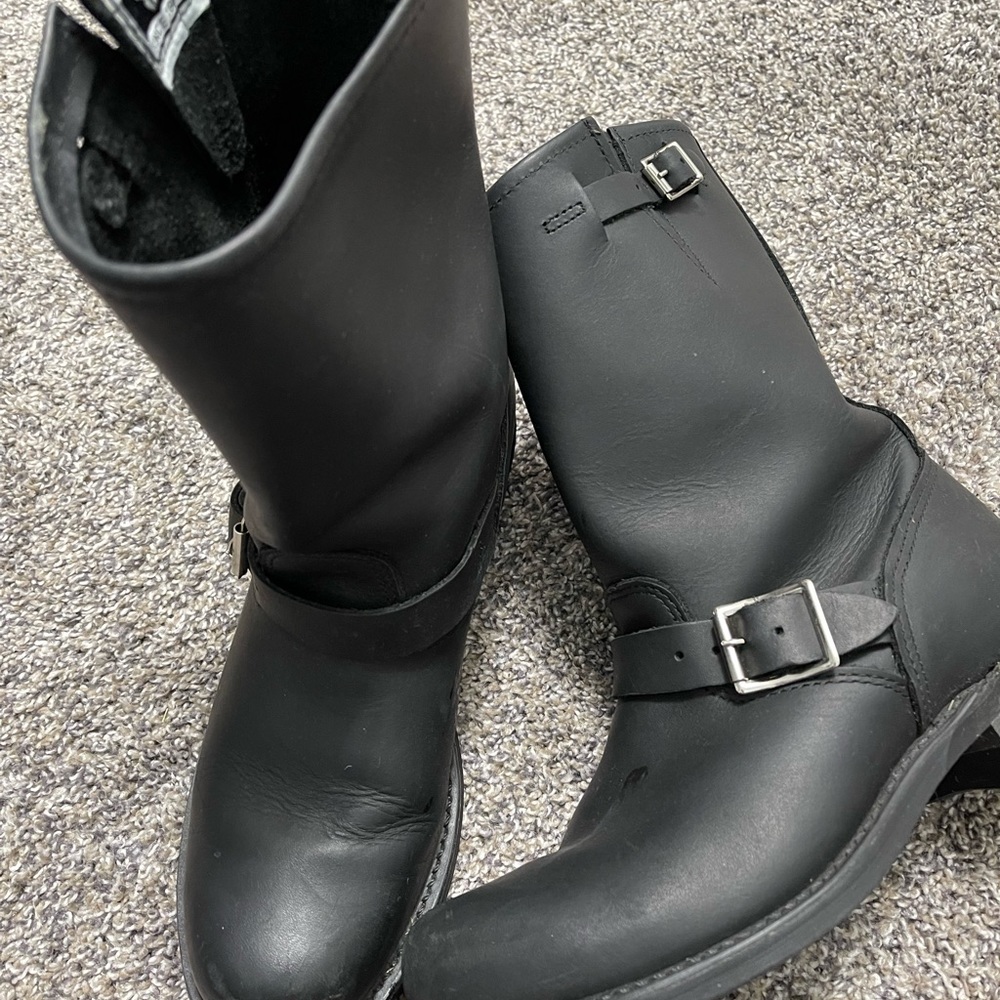 FRYE 🖤 moto boots WATERPROOF size 10